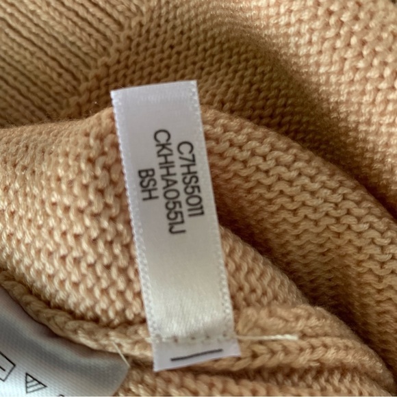 🆕 Calvin Klein Womens Cowl Pullover Sweater Size XL Blush - Picture 8 of 12